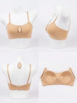 Malai Printed Comfortable And Lightweight Bandeau Bra thumbnail 4