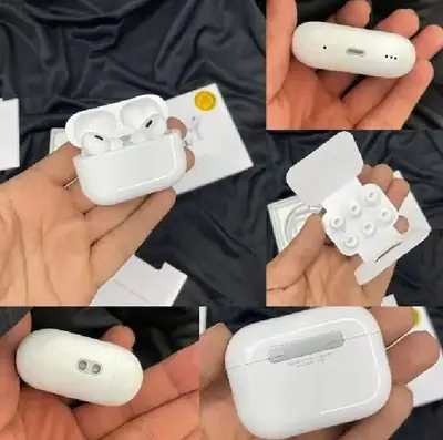White Airpods thumbnail 3