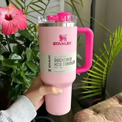 Stanley Tumbler 40oz (1200ml) – Stainless Steel Vacuum Insulated Cup with Straw & Lid | Leakproof Travel Tumbler Mug for Hot & Cold Drinks | Coffee Thermos Water Bottle for Gym, Office, Outdoor & Gifts thumbnail 8