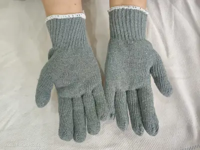 6 Pcs Cotton Textured Crochet Gloves 3 thumbnail 3