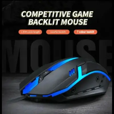 Compact Wireless RGB Gaming Mouse - 1 Pcs thumbnail 4