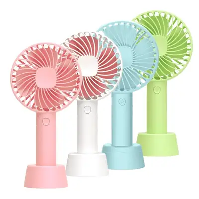 Portable Hand Held Fan Office Desktop Multifunctional Folding Double Headed Small Electric Fan With A Neck Lanyard thumbnail 4