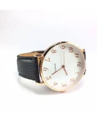 DW Leather Strap Men Wrist Watch Analog Brown Leather Luxury Wrist Watch Stainless Steel Smart Watch Leather Straps thumbnail 3