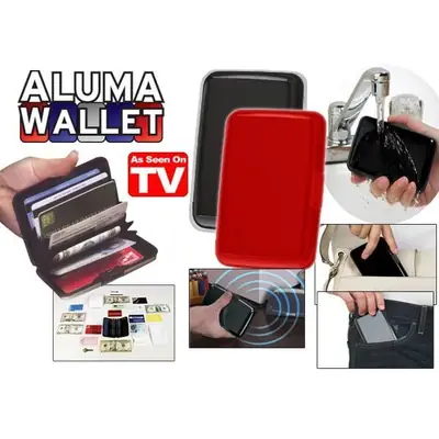 Aluminium Case Water Proof Aluma Wallet Multicolor For Men And Women thumbnail 3