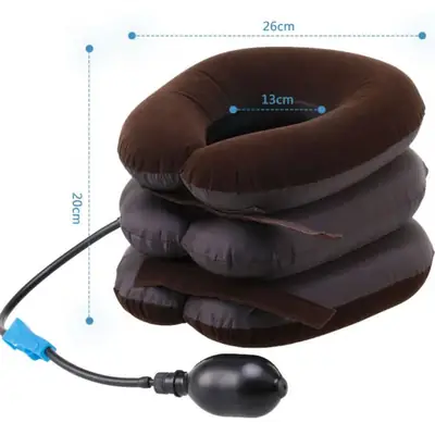 Neck Stretcher Inflatable Air Neck Traction Apparatus Device Soft Neck Cervical Collar Pillow Pain Stress Pain Relief Tractor thumbnail 3