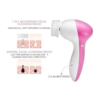 5 In 1 - Facial Electric Cleanser & Massager thumbnail 3