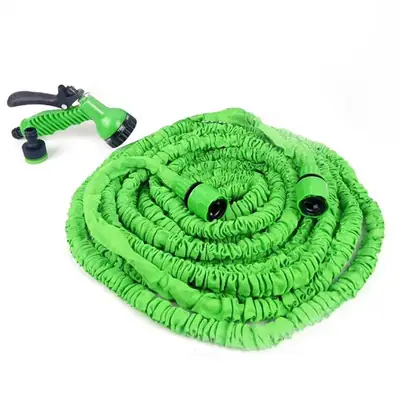 100 Feet Magic Hose pipe 100ft Expandable Garden Magic Water Hose Pipe ,Flexible Magic Water Hose Pipe With Spray Nozzle Garden Hose Retractable DIY Car Wash Tool thumbnail 3