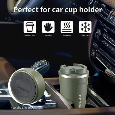 310ML Heat Preservation Coffee Mug Stainless Steel Travel Portable Mug Coffee Milk Cup Vacuum Flasks Thermo Cup thumbnail 6
