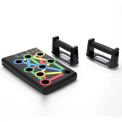 9 IN 1 Push Up Rack Board System Comprehensive Fitness Exercise Workout Pushup Stands thumbnail 4