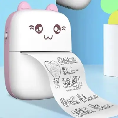 Mini Printer Portable Pocket Thermal Printer thumbnail 4