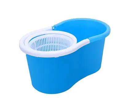 Spin Mop - Easy Spin Magical Mop Set 360 Degree Microfiber Mop Head Home Clean Tools Microfiber thumbnail 2