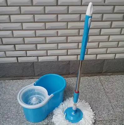 Spin Mop - Easy Spin Magical Mop Set 360 Degree Microfiber Mop Head Home Clean Tools Microfiber thumbnail 4