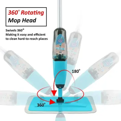 Magic Spray Mop With Extendable Handle | Microfiber Mop For Floor thumbnail 4