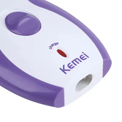 Kemei 280 KM - 280R Women Mini Rechargeable Electric Hair Remover Shaver thumbnail 3