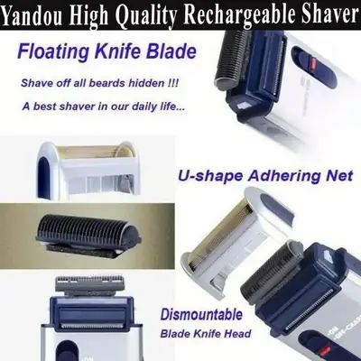 Rechargeable Shaver & Beard Trimmer Yandou SV-W301U thumbnail 2