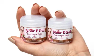 Pack of 2 Noor E Gul whitening Urgent Facial 30 ml