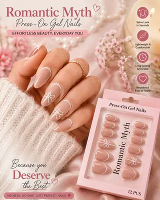 Customization Fake Nails thumbnail 3