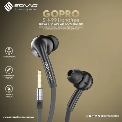 GOPRO SH-99 HEAVY BASS HANDFREE
