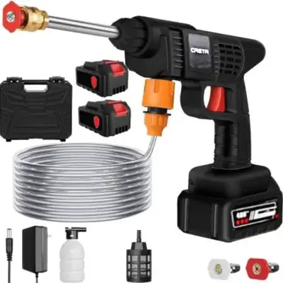 Car Washing Gun Double Battery