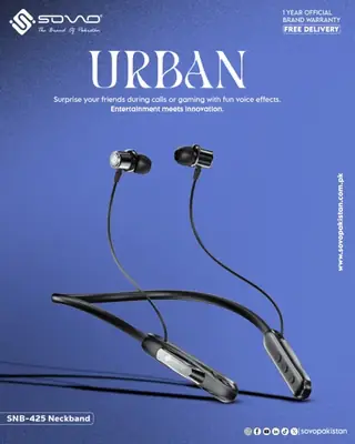 URBAN SNB-425 MAGNETIC TOUCH NECKBAND
