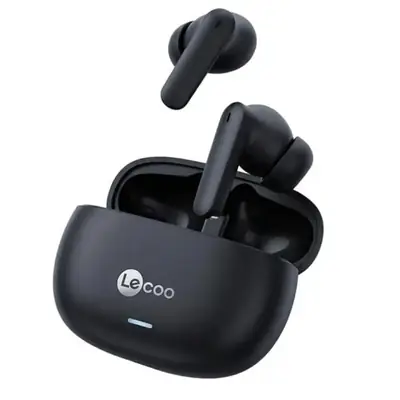 Black Wireless Earbuds Bluetooth 5.3 | Deep Bass | Smart Touch | Noise Reduction | HD Sound | Touch Control | Long Battery Life