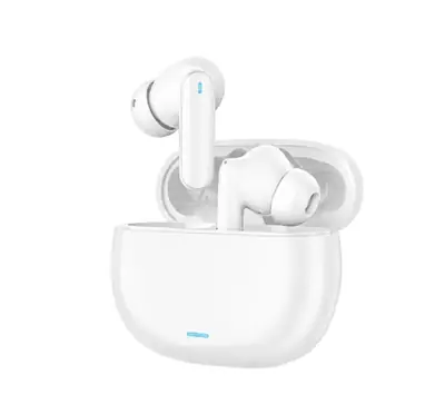 White Airpods Wireless Earbuds Bluetooth 5.3 | Deep Bass | Smart Touch | Noise Reduction | HD Sound | Touch Control | Long Battery Life