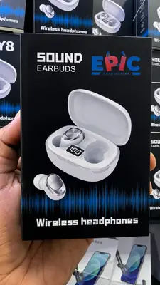 Multicolor Airpods Sound Wireless Earbuds Bluetooth 5.3 Earphones with LED Display Charging Case | Touch Control | HD Stereo Bass thumbnail 3