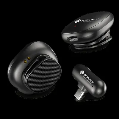 Black Microphone1 Year Warrantyswm578aidualwirelesslavalire