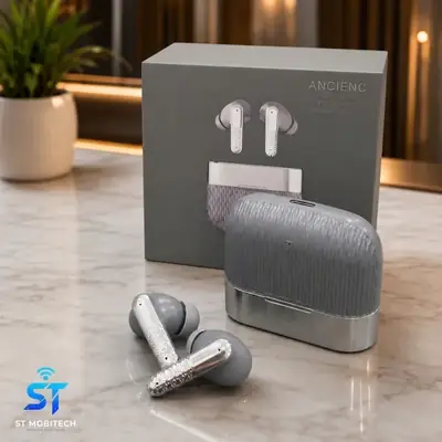 Buds Pro 5 Wireless Earbuds ANC Bluetooth 5.3 TWS Earphones with Mic, Hi-Fi Stereo Sound, Touch Control, Type-C Fast Charging, Long Battery Life ST MOBITECH