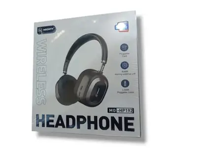 Bluetooth Over-Ear Headset with 40mm Drivers, AUX Support & Built-in Mic
