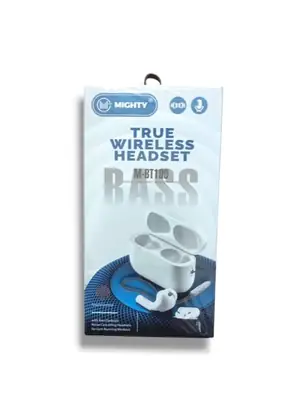 Bluetooth TWS Earbuds with Mic | Deep Bass Sound & Charging Case