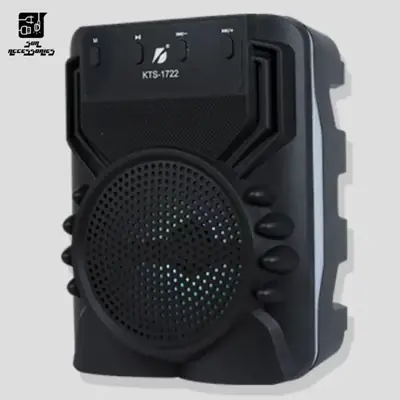 Kts-1722 Small Portable Speaker | RGB Light Speaker | Bass Sound |Bluetooth | USB/TF Card