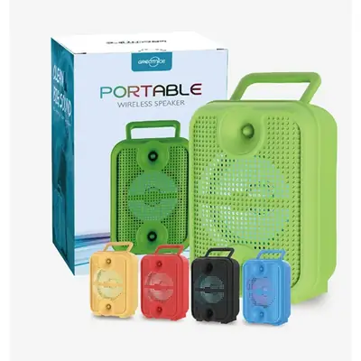 Wireless Portable Speaker Gts-1881 | Rechargable Battery | Unique Design