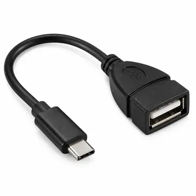 USB Type-C OTG Adapter Cable | USB-C Male to USB-A Female Converter