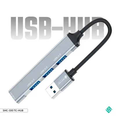 USB 3.0 Hub 4 Ports High Speed CONVERTER OTG High Speed usb 3.0 port Hub Splitter Fast Data Transfer USB Hub Extender Extension Connector Compatible Windows PC / Mac / Surface Pro / Laptop / Printer / Mobile HDD / LED Light USB HUB