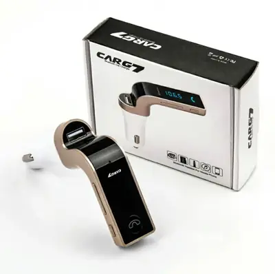 High-Quality Carg7 Bluetooth FM Transmitter AUX USB CAR Charger Kit Handsfree MP3 Adapter
