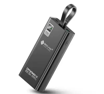 DYNAMO-X SPB-621 20000mAh Power Bank | Fast Charging, Dual Output, Portable & Safe Power