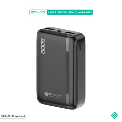 PULSE SPB-691 6000MAH POWERBANK Pocket-Size Portable Power Bank (1Year official warranty)