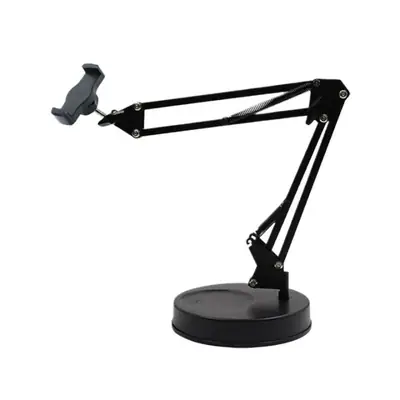 Mobile Holder Stand Mobile Holder Stand Mobile Arm Mount Stand Holder Table gooseneck Flexible Bracket for both Mobile and Mobile Device for Podcast Online Classes Youtube Video