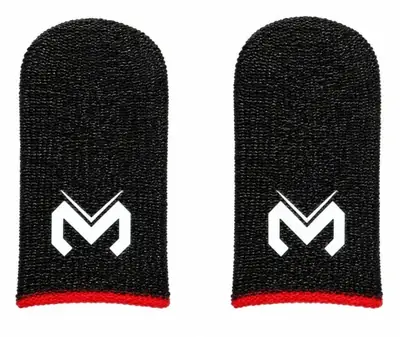 Gaming Finger Sleeves Pair | PUBG Mobile Finger Sleeves | Anti Sweat Breathable Thumb Sleeves | Touch Screen Gaming Gloves for PUBG, Free Fire, COD Mobile