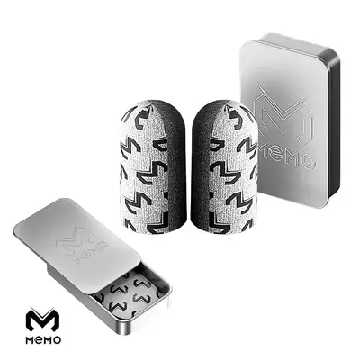 Sweat Proof Sensitive Touch Screen Memo Gaming Finger Sleeves for Mobile Game, Anti-Sweat Breathable Seamless Thumb Finger Sleeve for Gaming