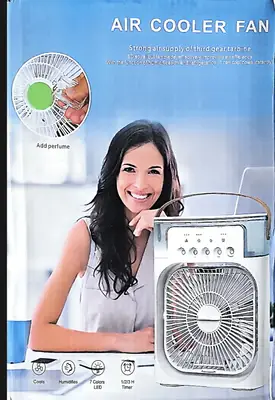USB Desk Fan with Ice Cooling Easy To Use Mini Air Cooler