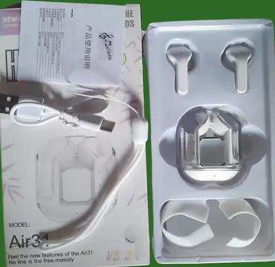 Black Dust, Water & Sweat Proof 31 Earbuds thumbnail 2
