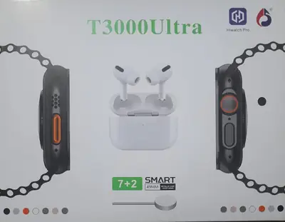 T-3000 Ultra Smart Watch 7+2 in 1