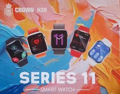 CROWN H-50 11 Smart Watch 7 In 1 