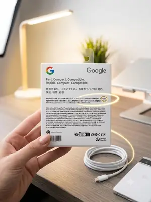 Google Pixel Original 30W USB-C Fast Charger with USB-C Cable (New) thumbnail 3