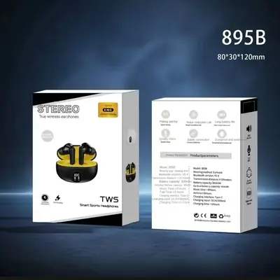 Wireless Stereo Earbuds with Bass & Touch Control-Wireless Earbuds-Wirless Earbuds-Earbuds thumbnail 5