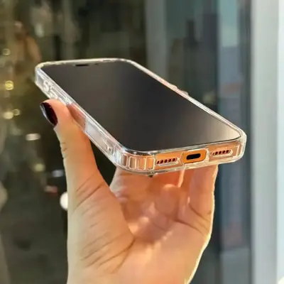 Transparent MagSafe Magnetic Clear Case for iPhone 17 Pro– Premium Shockproof Protection & Wireless Charging Compatible thumbnail 5