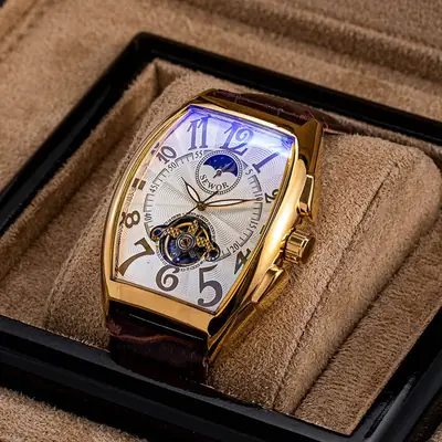 Business Fashion Multi-Functional Automatic Wheel Watch