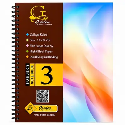 Premium Quality Subject Note Book | Fine Quality Paper |Notebooks For Girl | NoteBook for school University | Subject Divider Notebook|